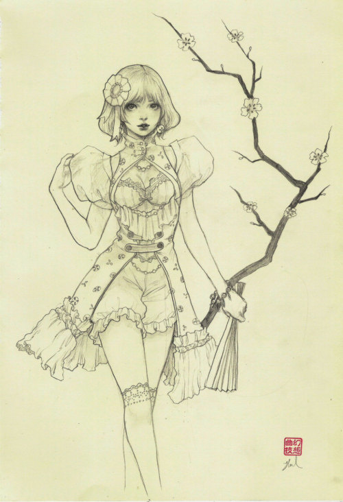 lohrien:  Illustrations by Jasmin Darnell dA l tumblr