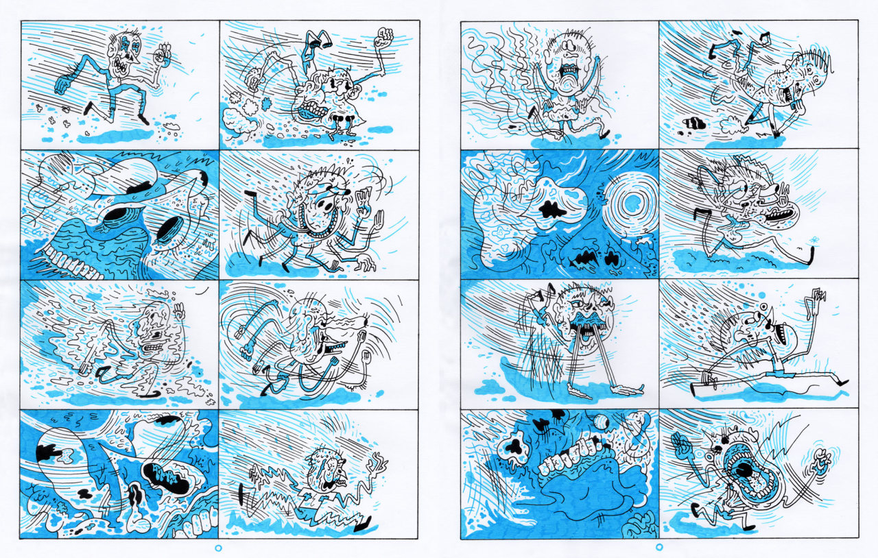 rowantedge:  Rowan Tedge - “Spectrum Jogger” Made for the Comics Workbook Composition