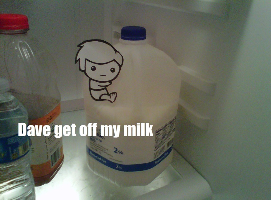 Remember when people used to attach baby Dave to EVERYTHING?