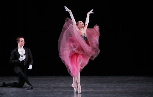 galina-ulanova:Tyler Angle and Rebecca Krohn in La Valse (NYCB)