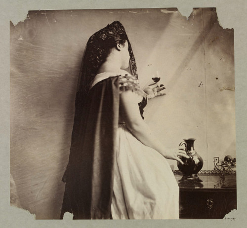 Photographs by Lady Clementina Hawarden (1822-1865). Hawarden gained prominence in the photography w