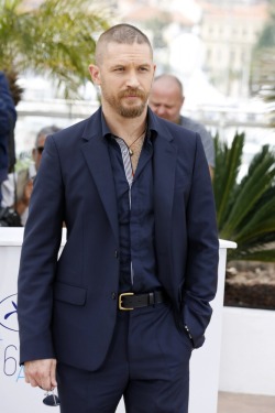 modernranchliving:  Tom Hardy at Cannes
