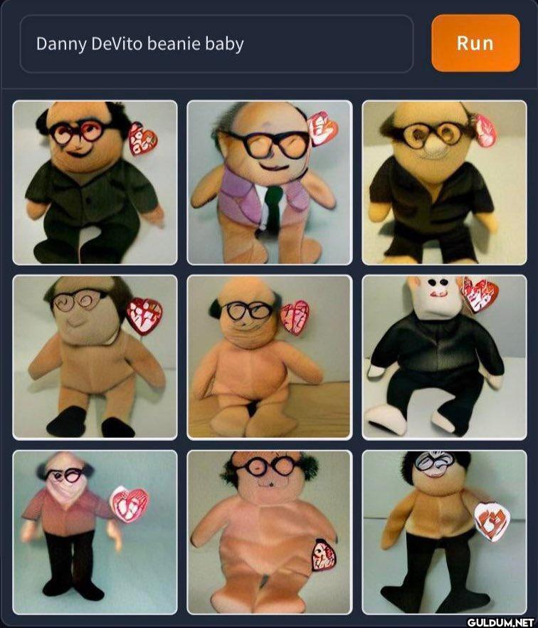 Danny DeVito beanie baby...