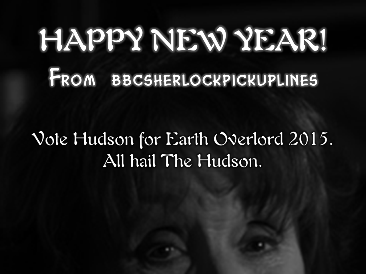 Happy new year, Tumblr! Hope it&rsquo;s not meretricious ;) I made this late