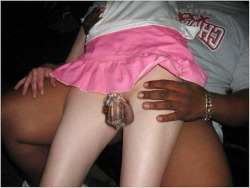 hotpinkconfessions:  Another Black Master with his sissy 