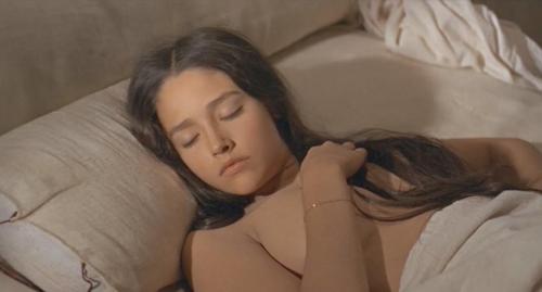 epicnudesofcinema:Olivia Hussey Romeo and Juliet