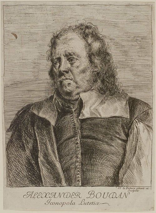 Portrait of Alexander Boudan, Printer to the King, Claude Lefèbvre, ca. 1660