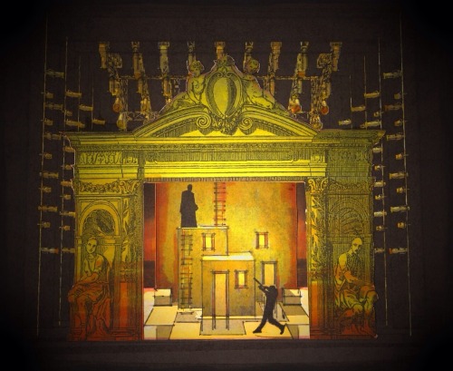 itskipicon: Set design rendering for “Zone 0,” an opera based on Mortis Ghost’s &l