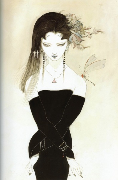 2001hz:‘Hiten’ Artworks Illustrated By: Yoshitaka Amano (1989)