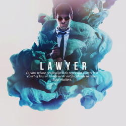 againstyourcurrent:  “Lawyer by day. Vigilante by night. ‘The hell does that work?” 