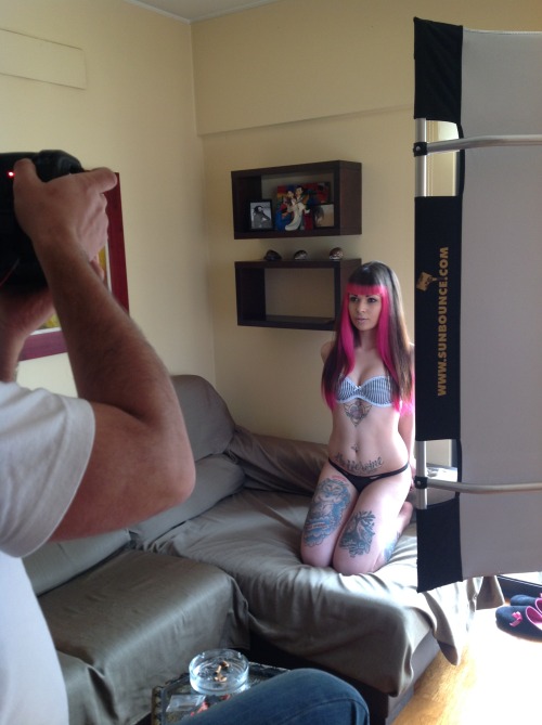 pinkzilla:  I missed shooting so much! Thank you Filipe Ferreira :) <3 can’t wait for the results!