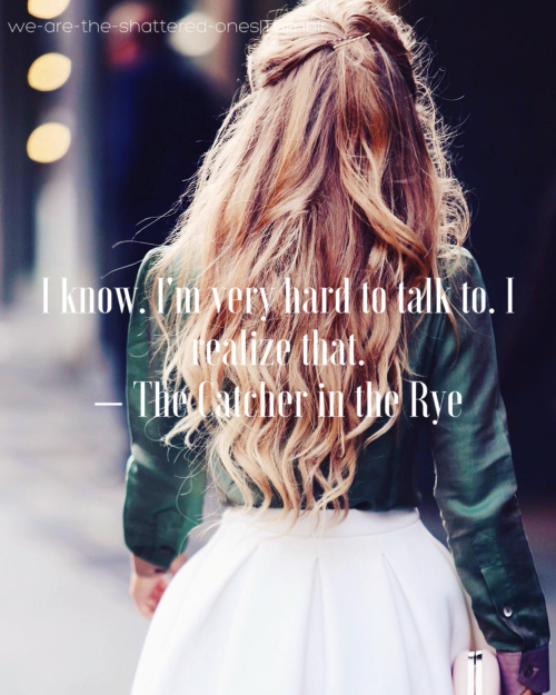 I Know...