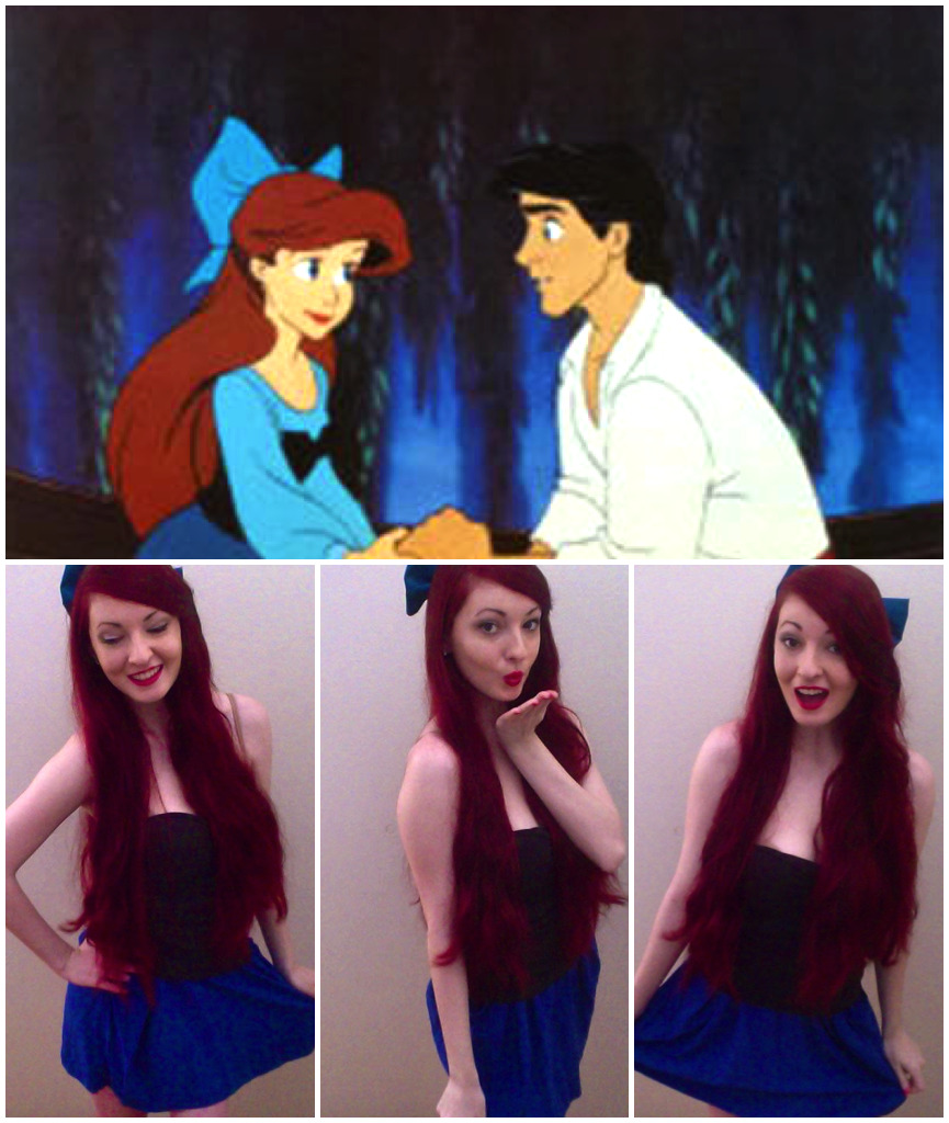 ariel kiss the girl outfit