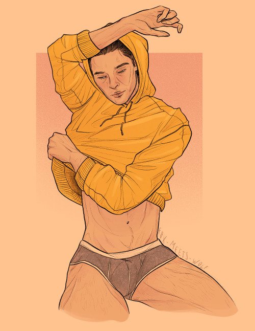 tk in that dang yellow hoodie!! (slightly spicier more loved-up version here on ao3)