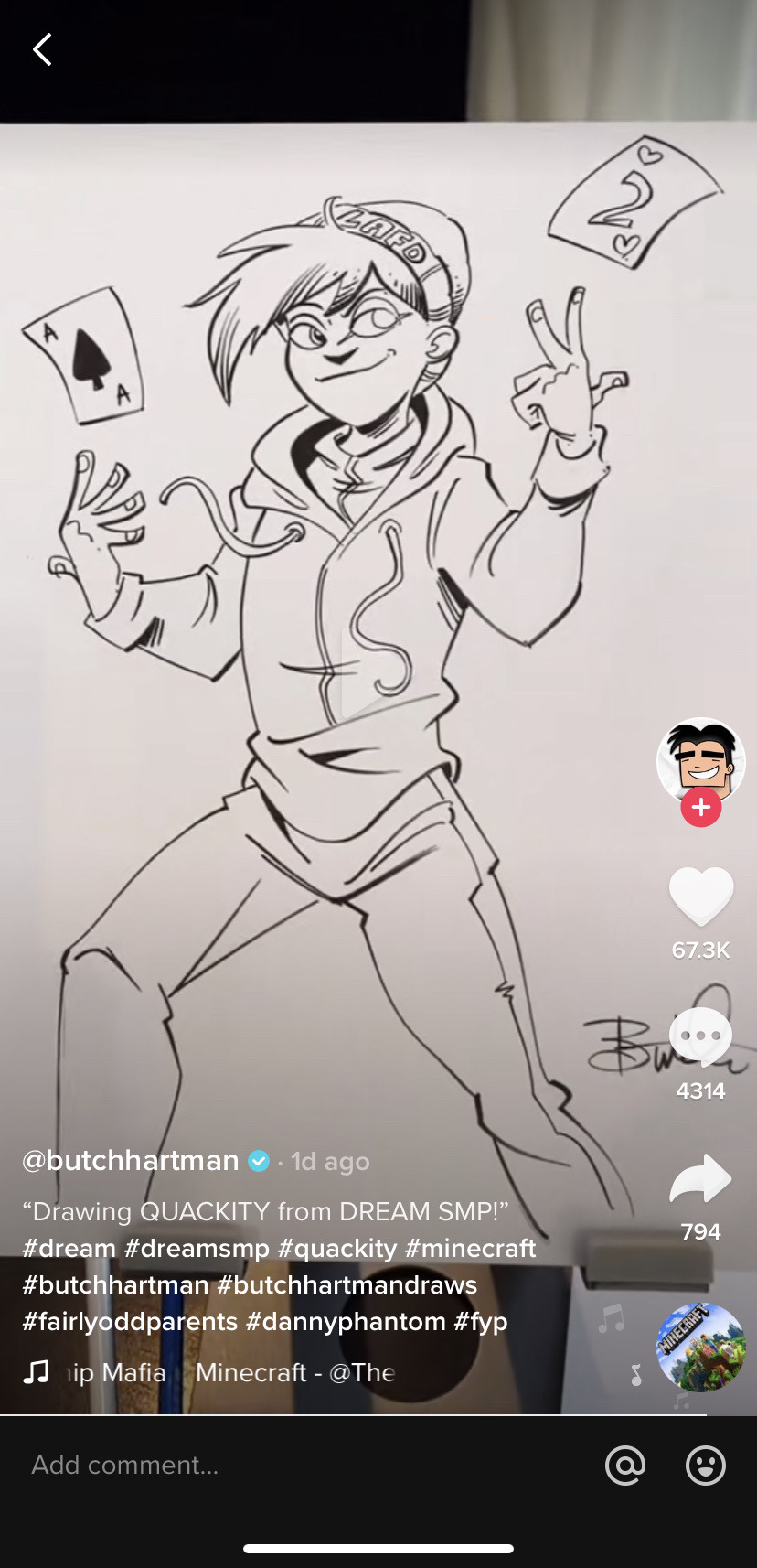 Ayo, If Any Of You Are On Twitter And Follow A Bunch Of Dreamsmp/mcyt Artists Or Are Following Butch