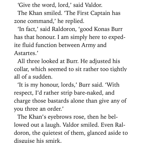 From Saturnine: