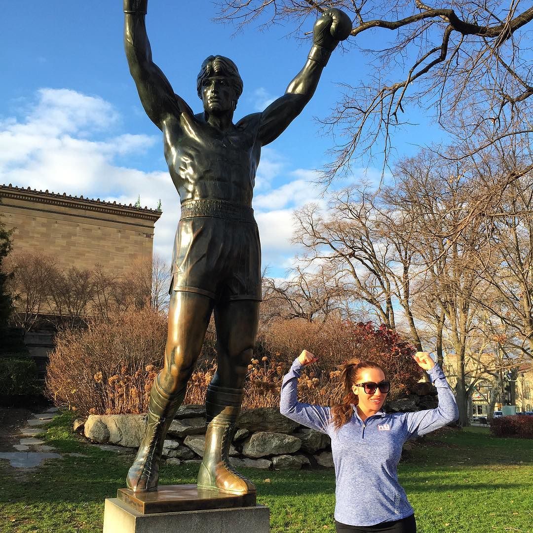 Rocky!! #italianstallion 🇮🇹 #Philly by richelleryan