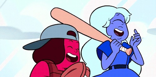 nina-rosa-draw:  Sapphire eye edits!!! I just love Sapphire so much, and I love her eye too!! So I wanted to see how it would look if we could see it in the episode “Hit the diamond” (btw I just loooooooove sooooo muuuuuuch this episode) (If you