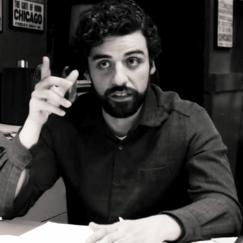 somanygorgeousmen:Oscar Isaac in an interview on the set of Inside Llewyn Davis.