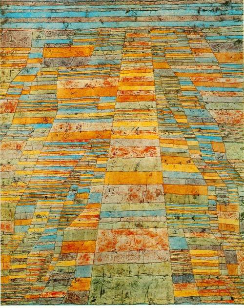 artist-klee:Highway and byways, 1929, Paul Klee