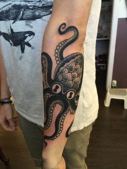 fuckyeahtattoos:  Start of a nature themed sleeve by Frej at Royal Arch Tattoo, Västerås, Sweden. 