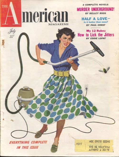 notpulpcovers:American Magazine, July 1954