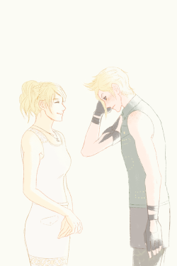 onpanwa: “Prompto Argentum, it is a pleasure to finally meet you.”