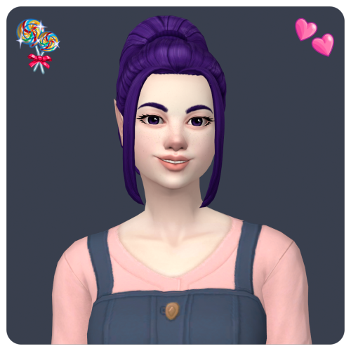 kissalopa: @ravensim’s Lisbeth Hair in Candy Shoppe Collection  Requires: Mesh 46 add-on swatc