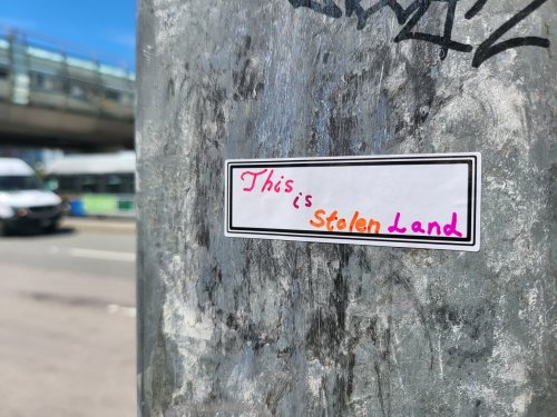"This Is Stolen Land"