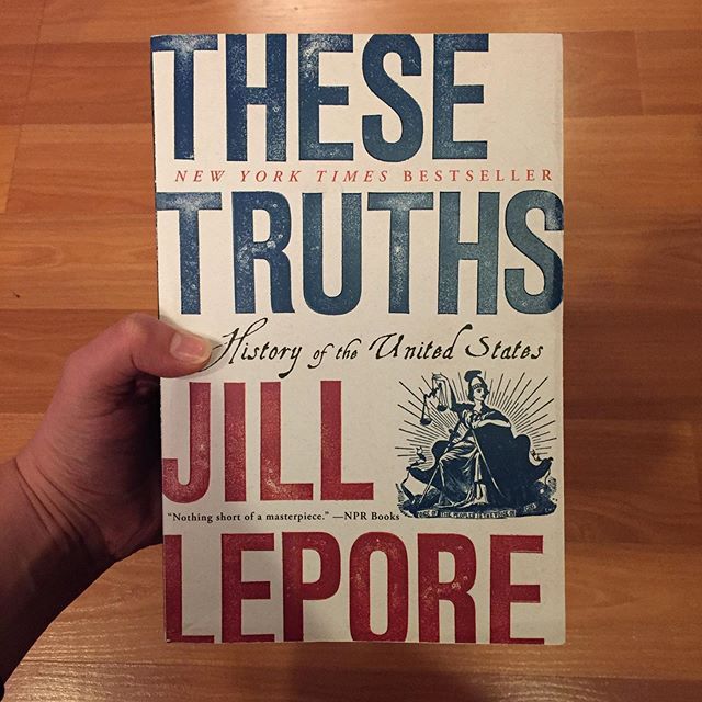 Currently working my way through These Truths by Jill Lepore. Looking forward to seeing her speak on campus next Friday! #whatimreadingwednesday https://ift.tt/2TeA0Tc