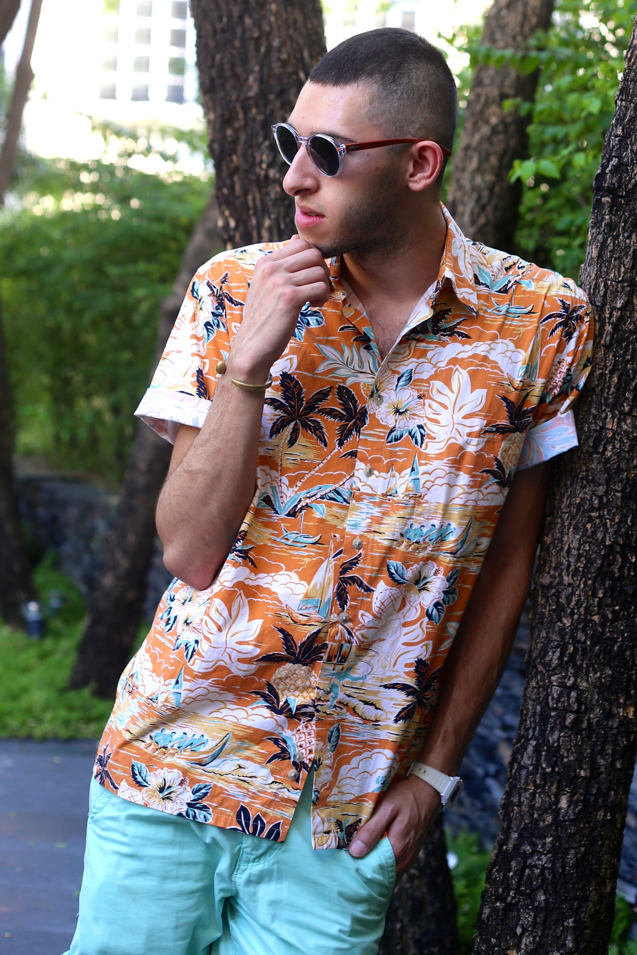 Straight up Summer Attire in Bangkok Shirt:... | Blue Perk by Freddy ...