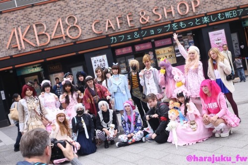 First Harajuku Fashion Walk in Akihabara! Some group shots and my Akiba-theme, Harajuku-brand coordi