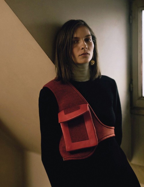 Karolin Wolter by Zoe Ghertner for Vogue UK August 2015