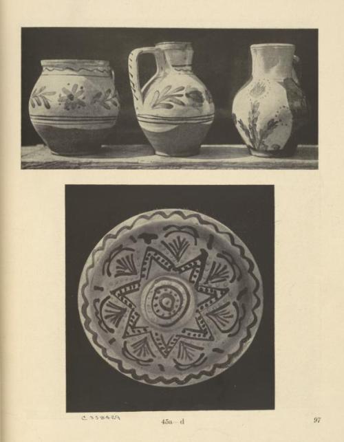 1,3 Старовинні глечики галицького походження. Колекція «Просвіти» в Ужгороді.1,3. Old ju