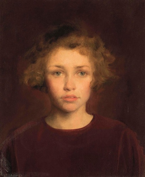 colin-vian: Sir Gerald Festus Kelly (1879-1972) - Portrait of Mary Elizabeth Hall