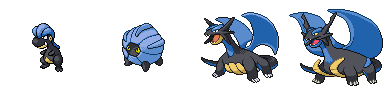 I’ve always been a little disappointed by how Shiny Bagon and its evolutions look, so I decided to c