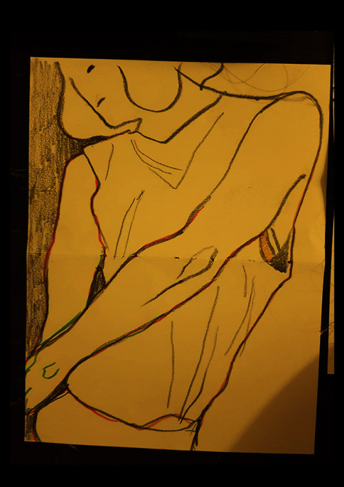 live model, gesture drawing(batch 1)