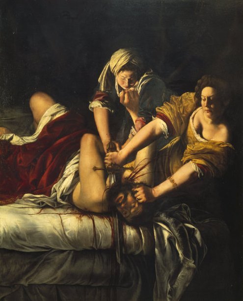 italianartsociety:Artemesia Gentileschi was born on this day in 1593 in Rome. Unlike most early mode