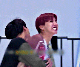 JIN HUGS JIN HUGS! For @jinstronaut