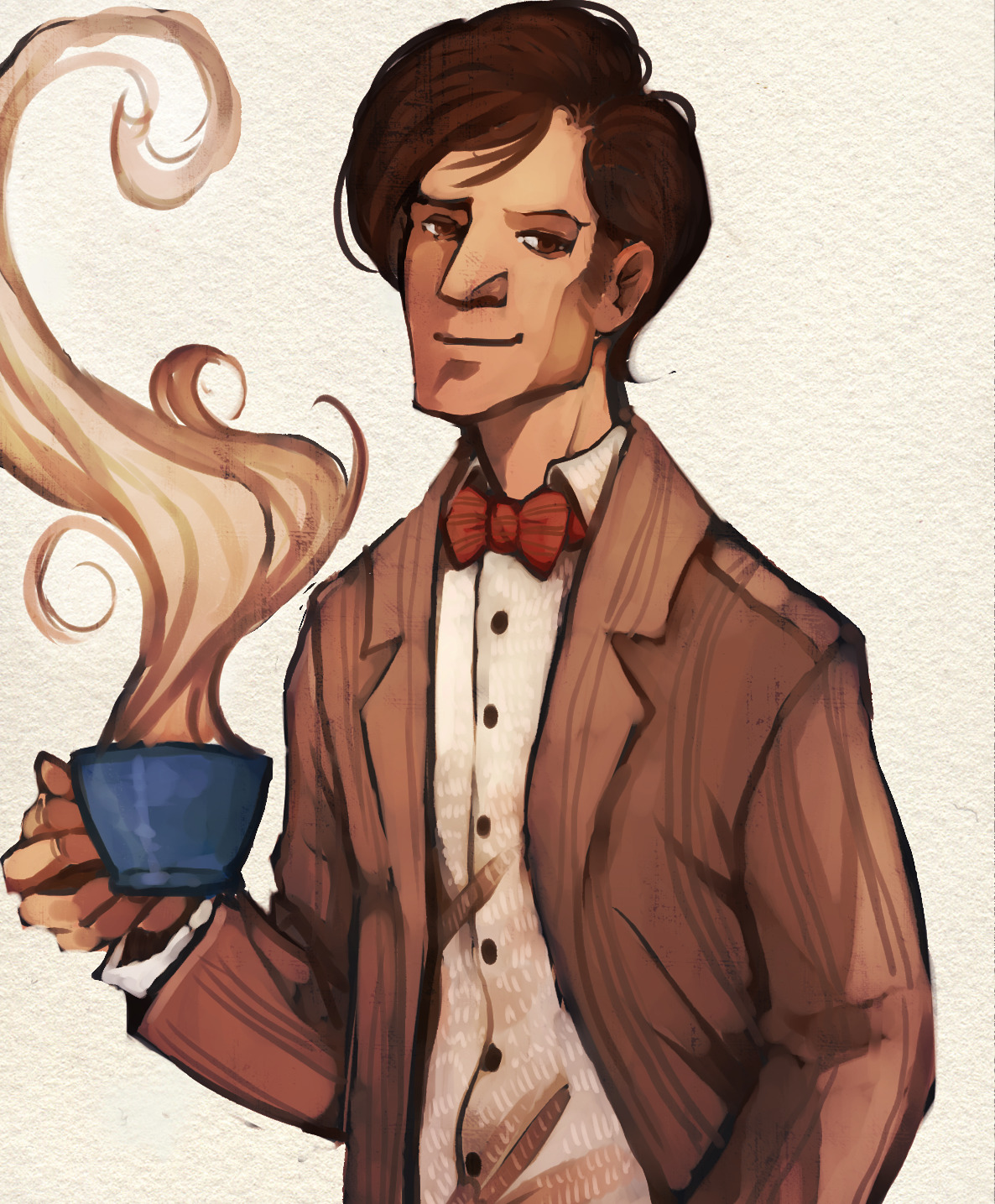 type40capsule:  artsyunderstudy:  Nine, Ten, and Eleven for Mag’s Fandom Tea Shop!