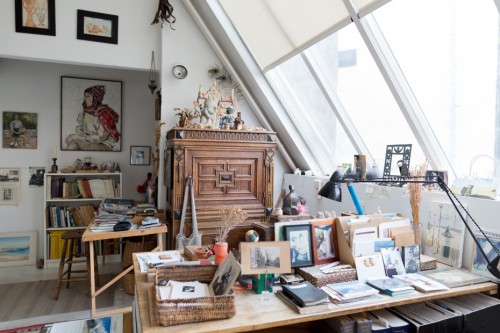 ohverytired:The home of Gisèle d’Ailly van Waterschoot van der Gracht in Amsterdam