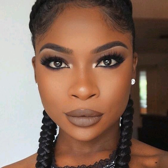 pulcherrimamblog:  Flawless makeup for darkskin