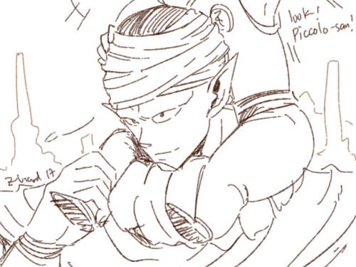 I did the “1 like = 1 doodle of a fictional character that I love” meme on twitter. I miraculously f