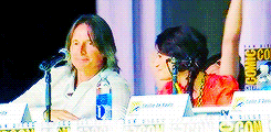 rumplestiltskin:  Every time we get the scripts, we freak out! Like OHH MY GOD DID YOU READ THE PARTS??!!! Like Ohh my gosh when did this happen?? We get so crazy nuts, like we are fans of the scripts. - Jennifer Morrison  