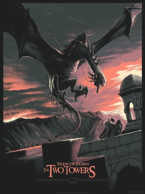 thepostermovement:The Lord of the Rings Trilogy by Juan Esteban Rodriguez