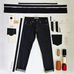 thingsorganizedneatly:  Companion Denim, Joel 01C editor’s note: Everyone check out this new denim company out of Barcelona, Companion. Handcrafted denim—really beautiful work. 