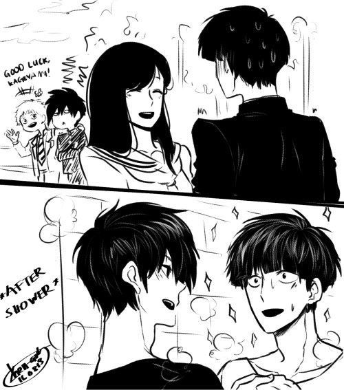 chen-art:  What if Mob’s body improved??  _(:3」∠)_  