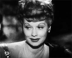 loving-lucy:   ”Lucille Ball is amusing in spots, as a musical comedy star who takes a job in the shipyards [and,] when she is allowed to dress up in her capacity of a stage star, she looks something gorgeous.”  - review for Lucy’s performance