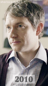 sherlockstuff:  Martin on Screen 2005 - 2013  The Hitchhiker’s Guide to the Galaxy ✰ Breaking & Entering ✰ Hot Fuzz ✰ HIV The Musical ✰ Sherlock ✰ Swinging with the Finkels ✰ Animals ✰ The World’s End 