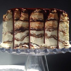 food52:  Game changer.robicellis:Friday is the first night of #Passover, and we’ve got you covered with flourless chocolate cakes and brownies, #macaroons,  and this beauty, Robicelli’s Tiramatzoh- layers of @stumptowncoffee soaked #matzoh, mascarpone